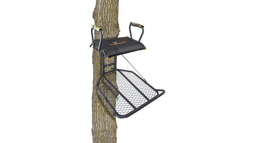 Big Game The Captain XC Fixed Position Tree Stand, Black, BGM-FP0150