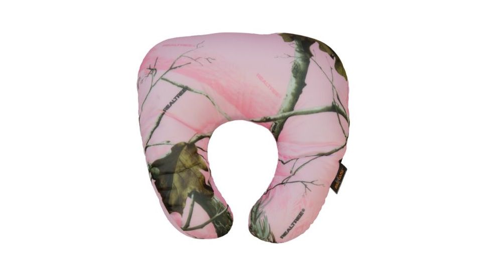 Big Game Treestands Pink Camo Neck Pillow, Pink Camo AC011