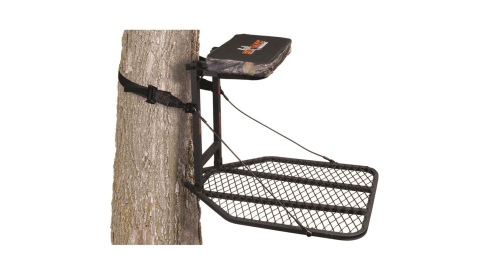 Big Game Treestands The Boss Lite Steel Hang-On Stand, Black, CR0500-S