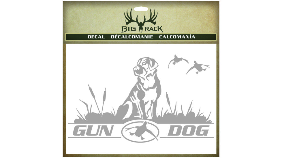 Big Rack Decal, Bgr, Gun Dog VDE1013