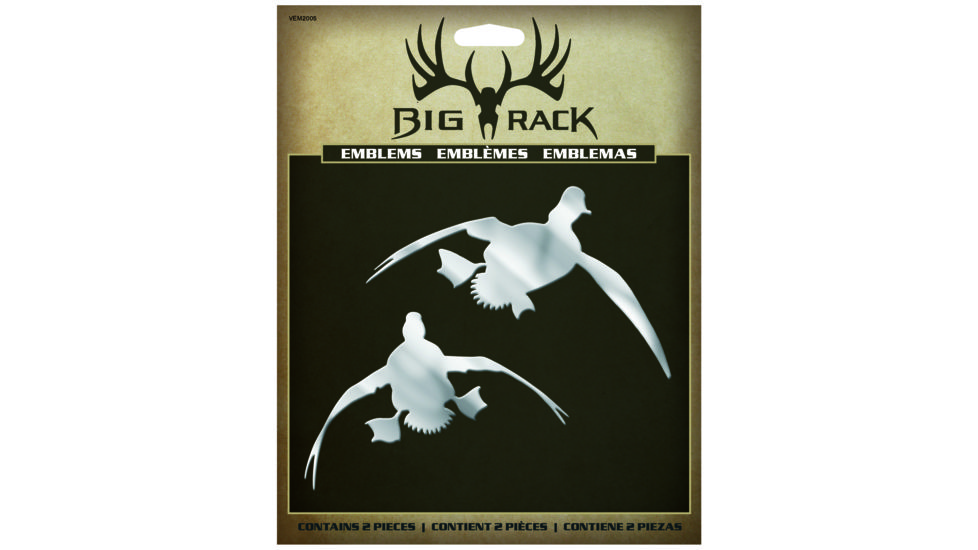 Big Rack Emblem, Duck, 4Pk, Bgr VEM2005