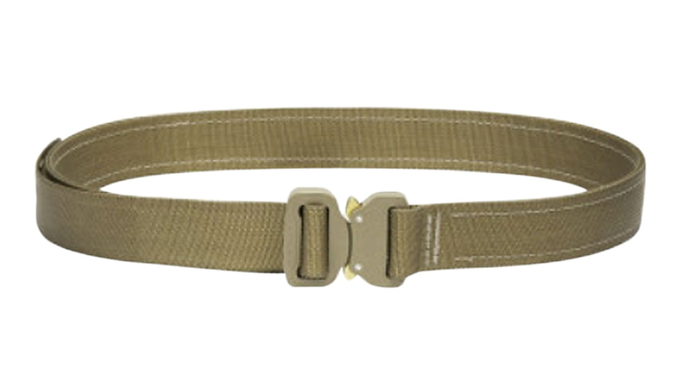 Bigfoot Gun Belts Tactical EDC Belt w/ COBRA Quick-Detach Buckle, Coyote Tan, Small, 29-34in, NEDC-S-QDT-CYT