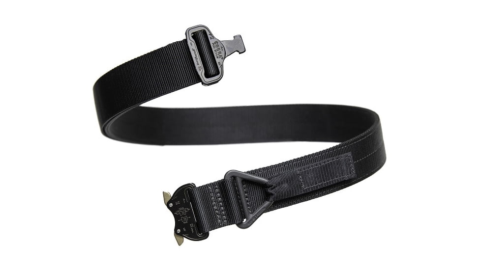 Bigfoot Gun Belts Nylon Tactical Riggers Belt, Extra Large, 44-49 in, Black, NTRB-XL-BK-D