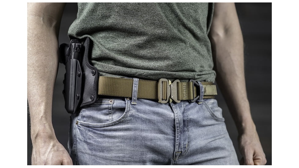 Bigfoot Gun Belts Nylon Tactical Riggers Belt, Extra Large, 44-49 in, Coyote Tan, NTRB-XL-CYT-D