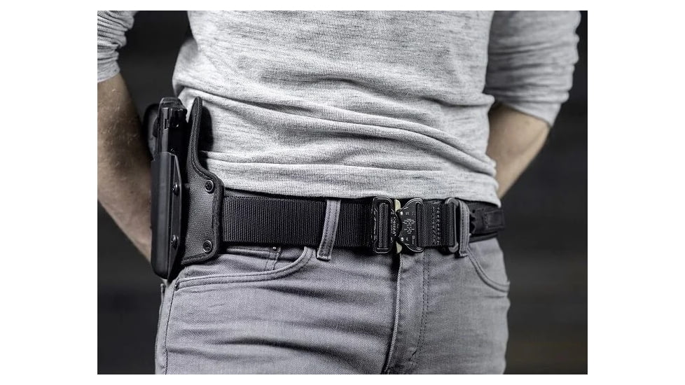 Bigfoot Gun Belts Nylon Tactical Riggers Belt - Extra Large 41-46 - Black - NTRB-XL-BK