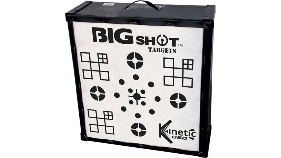 BIGshot Kinetic 650 Target, White/Black, IM 20K