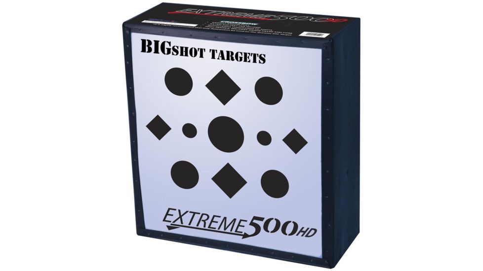 BIGshot Iron Man Xtreme HD 500 Target 24 in., Black 86309