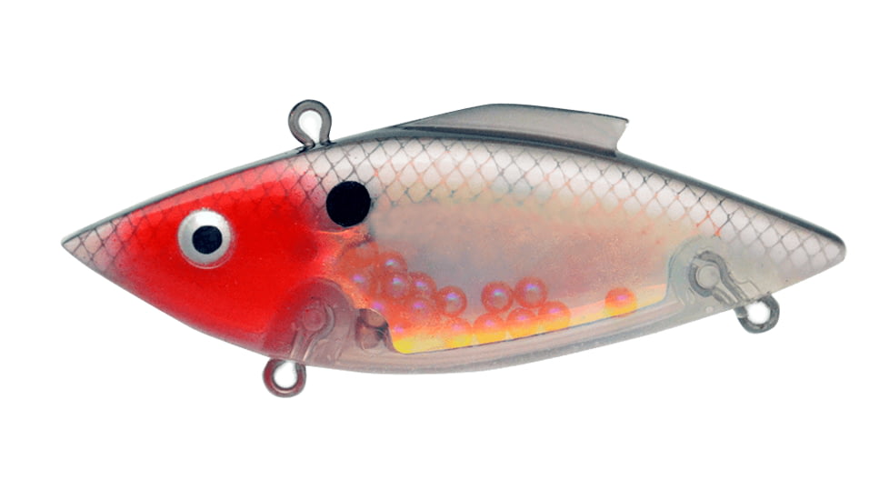 Bill Lewis Rat-L-Trap Hard Bait, Bleeding Nova Transparent, 1/2 oz, BLF-RT567