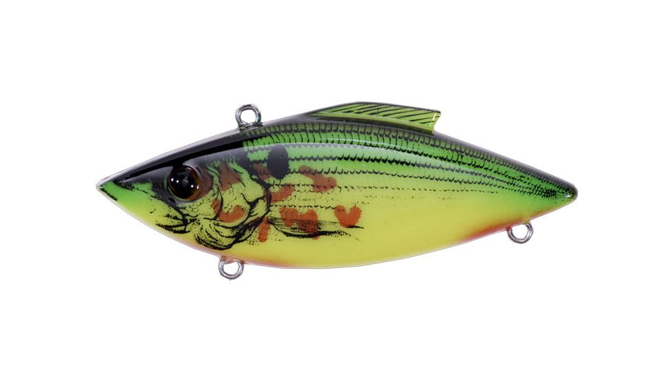 Bill Lewis Rat-L-Trap Hard Bait, Chartreuse Bleeding Shad, 1/2 oz, BLF-RT373