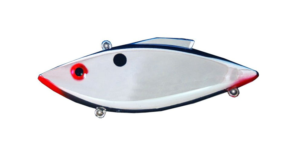 Bill Lewis Rat-L-Trap Hard Bait, Chrome/Blue Back/Red Eye - Saltwater, 1/2 oz, BLF-RT140S