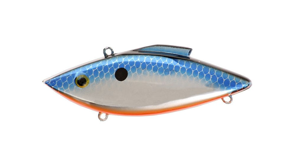 Bill Lewis Rat-L-Trap Hard Bait, Chrome Shad, 1/2 oz, BLF-RTSY1