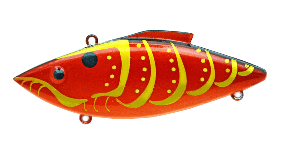 Bill Lewis Rat-L-Trap Hard Bait, Rayburn Red Craw, 1/2 oz, BLF-RT587
