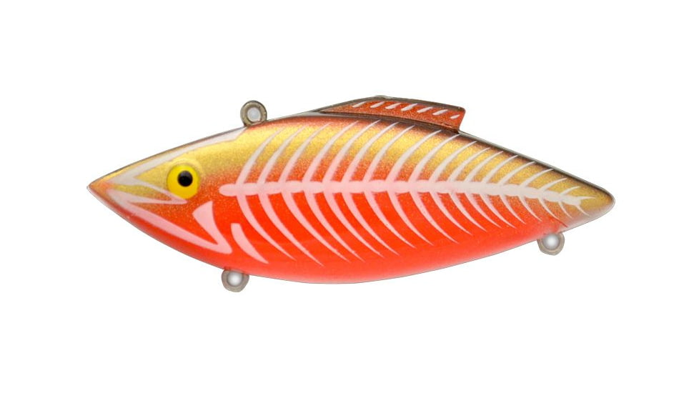 Bill Lewis Rat-L-Trap Hard Bait, Rayburn Red Zombie, 1/2 oz, BLF-RT532