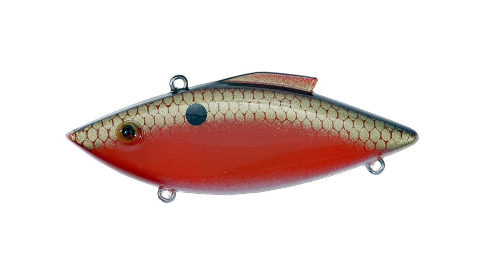 Bill Lewis Rat-L-Trap Hard Bait, Red Shad, 1/2 oz, BLF-RTSY8