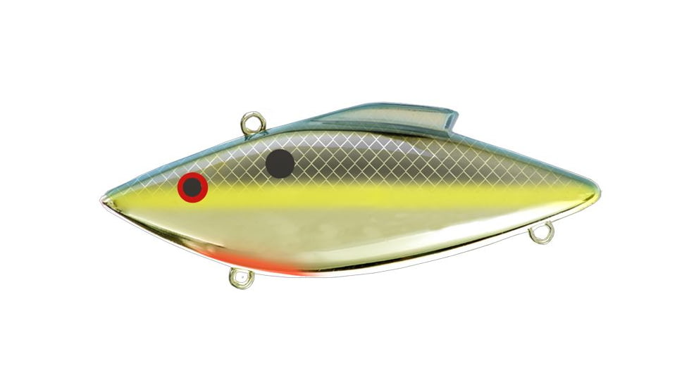 Bill Lewis Rat-L-Trap Hard Bait, Sexy Gold, 1/2 oz, BLF-RT520G