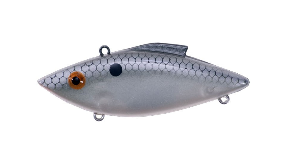 Bill Lewis Rat-L-Trap Hard Bait, Silver Tenn Shad, 1/2 oz, BLF-RT40