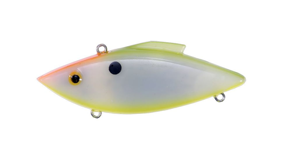 Bill Lewis Rat-L-Trap Shad/Shiner Lipless Crankbait, 3in 1/2oz, Sinking, Parrot, BLF-RT17