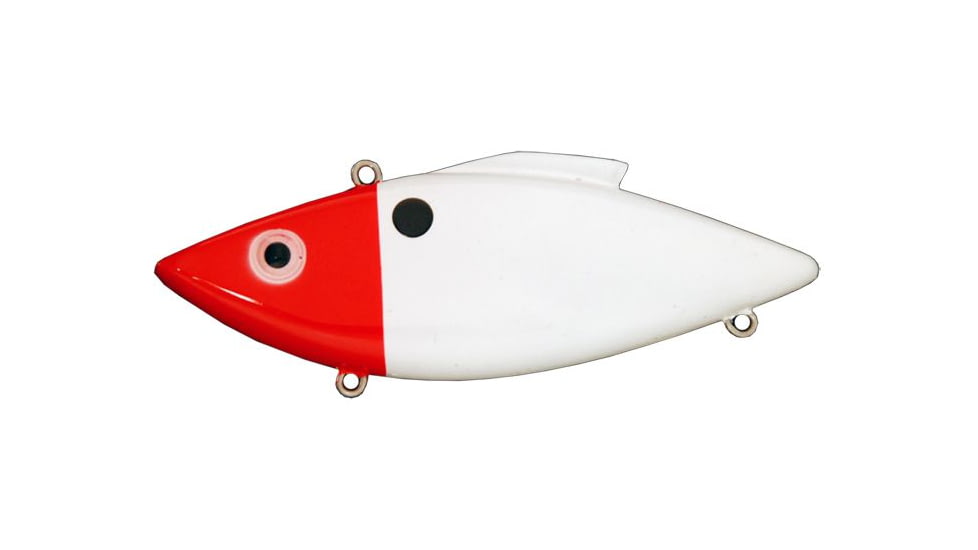 Bill Lewis Rat-L-Trap Hard Bait, Red Head Uncle Ted, 1/2 oz, BLF-RT97