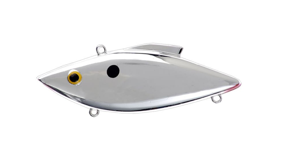Bill Lewis Rat-L-Trap Hard Bait, Chrome Plain, 1/2 oz, BLF-RT25PL