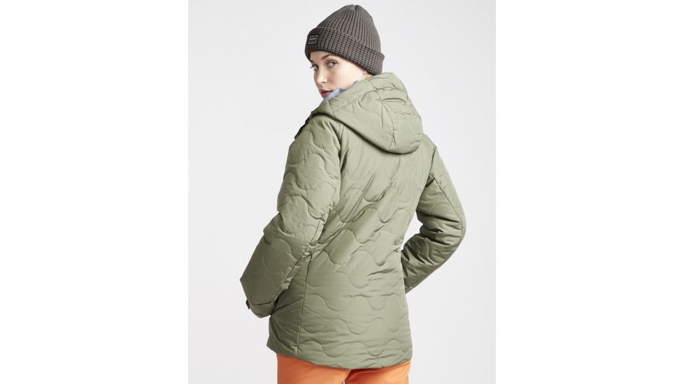 Billabong Bliss Insulated Jacket - Womens, Olive, Small, JSNJVBBL-340-S
