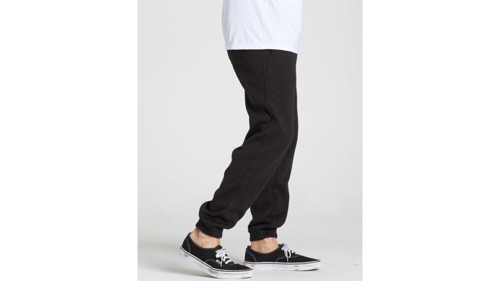 Billabong Boundary Fleece Pant - Mens, Black Heather, Small, M305SBBO-BKH-S