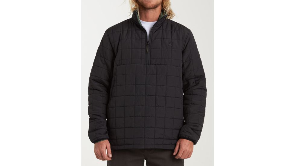 Billabong Boundary Reversible Ruffer Anorak Jacket - Mens, Black, Small, M727VBBO-BLK-S