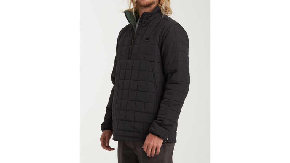 Billabong Boundary Reversible Ruffer Anorak Jacket - Mens, Black, Small, M727VBBO-BLK-S