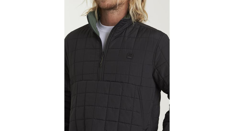 Billabong Boundary Reversible Ruffer Anorak Jacket - Mens, Black, Small, M727VBBO-BLK-S