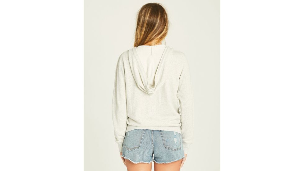 Billabong Days Off 2 - Hoodie - Womens, Ash Heather, Medium, J601QBDA-AHH-M