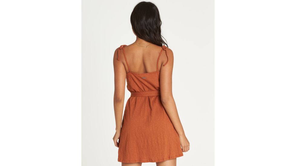 Billabong Going Steady - Dress - Womens, Spice, Large, JD06UBGO-SPI-L