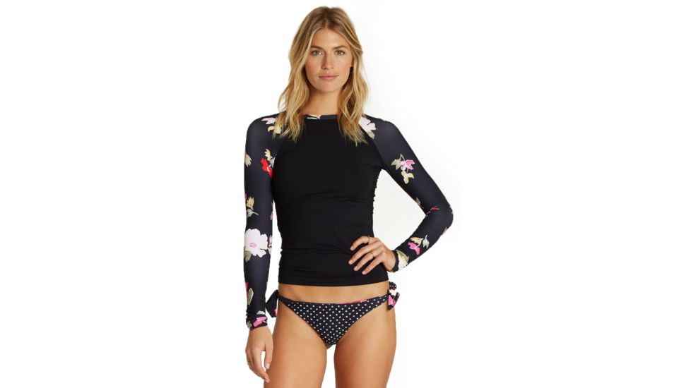 Billabong Lost Light Long Sleeve Rashguard - Womens, Multi, Large, XR13VBLO-MUL-L