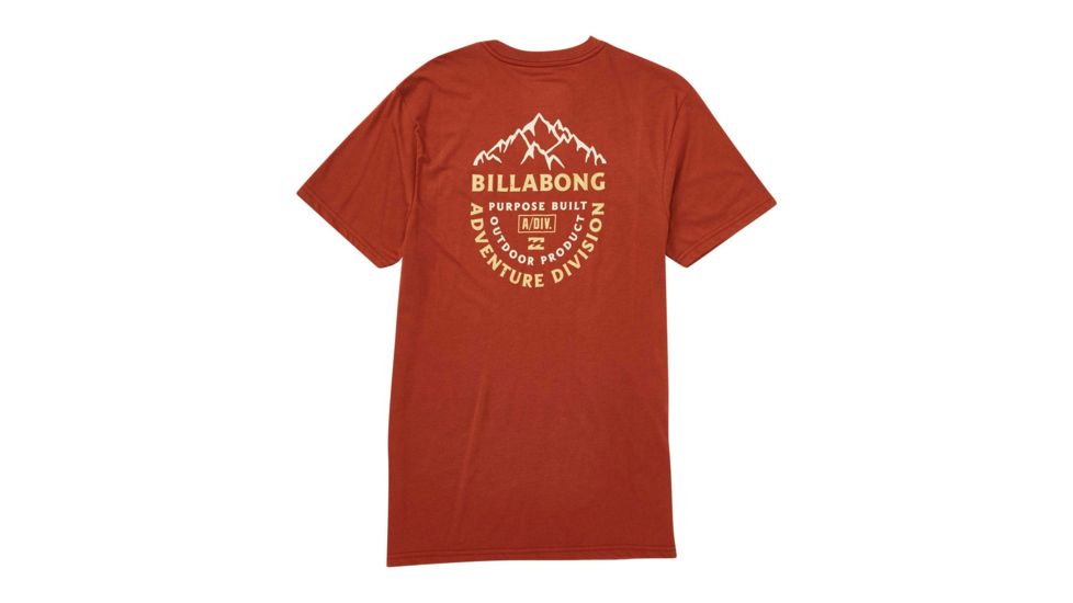 Billabong Mountaineer - Graphic T - Mens, Hazel, Extra Large, M414TBMO-HZL-XL