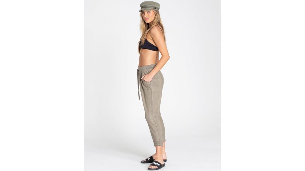 Billabong So Cozy - Casual Pants - Womens, Sage, Medium, J324TBSO-SAG-M