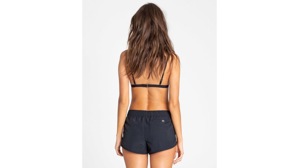 Billabong Sol Searcher Volley - Board Shorts - Womens, Black Pebble, Medium, J101TBSO-BPB-M