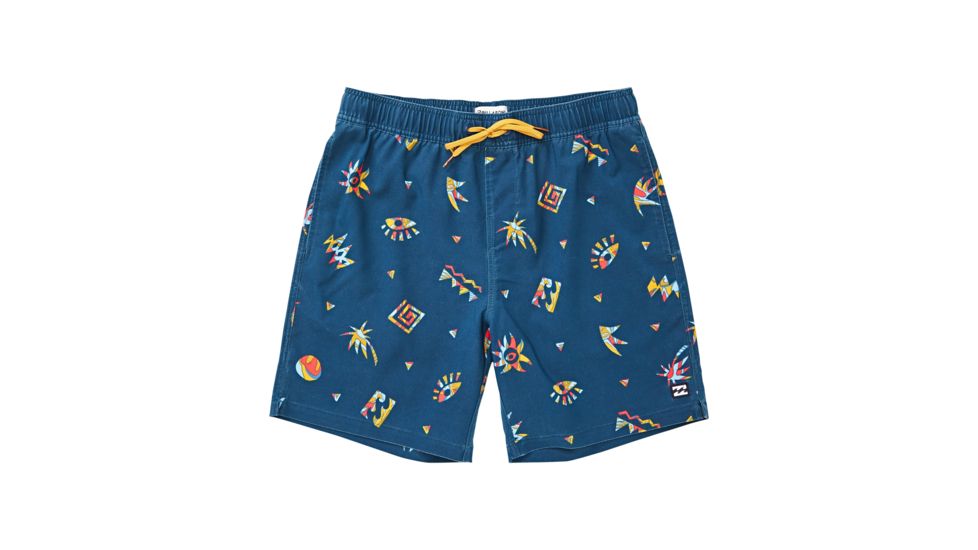 Billabong Sundays Layback - Swim Shorts - Mens, Indigo, Large, M180TBSU-IND-L