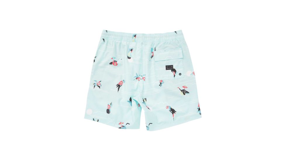 Billabong Sundays Layback - Swim Shorts - Mens, Mint, Large, M180TBSU-MNT-L
