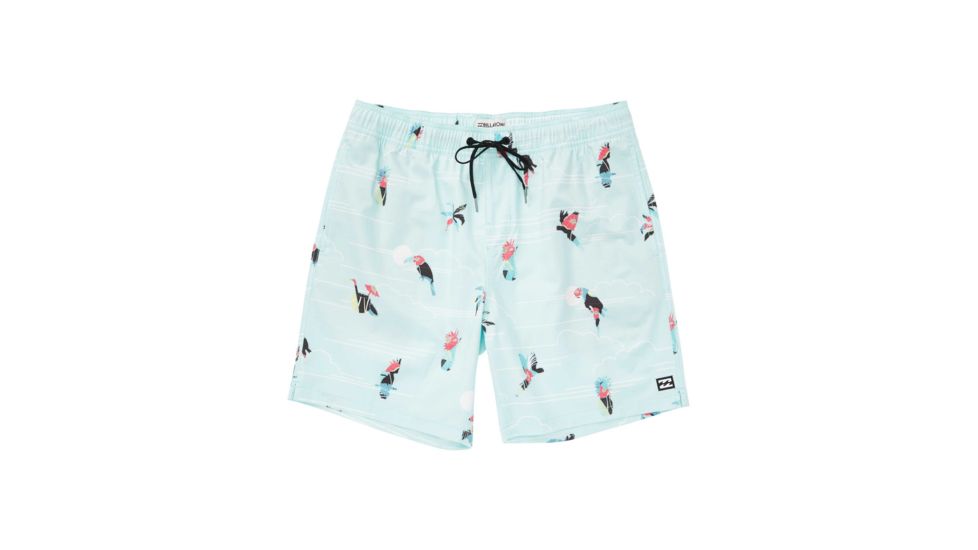 Billabong Sundays Layback - Swim Shorts - Mens, Mint, Large, M180TBSU-MNT-L