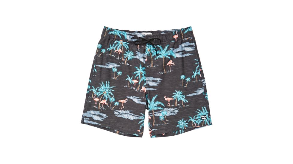 Billabong Sundays Layback - Swim Shorts - Mens, Stealth, Large, M180TBSU-STH-L