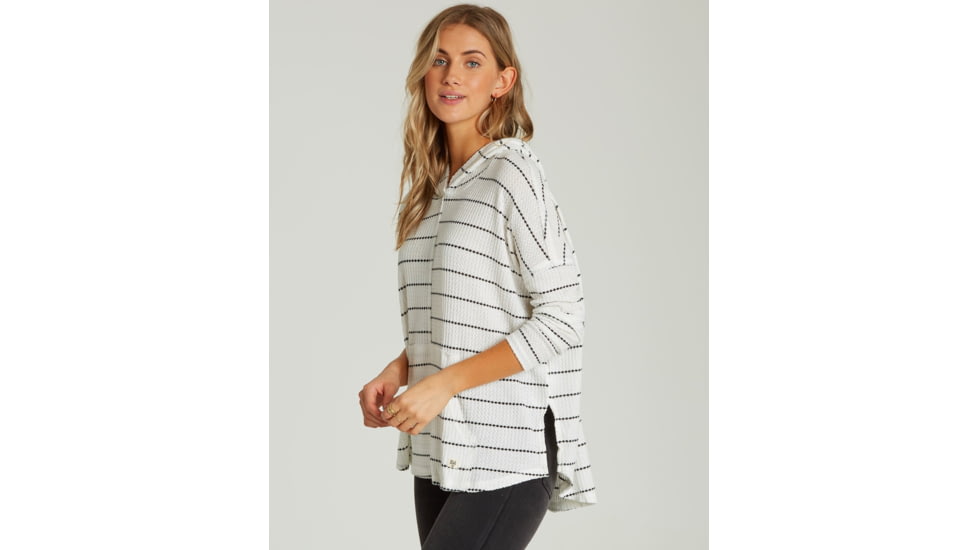 Billabong These Days Long Sleeve Pocket Tee - Womens, Cool Wip, Large, J922SBTH-CWP-L
