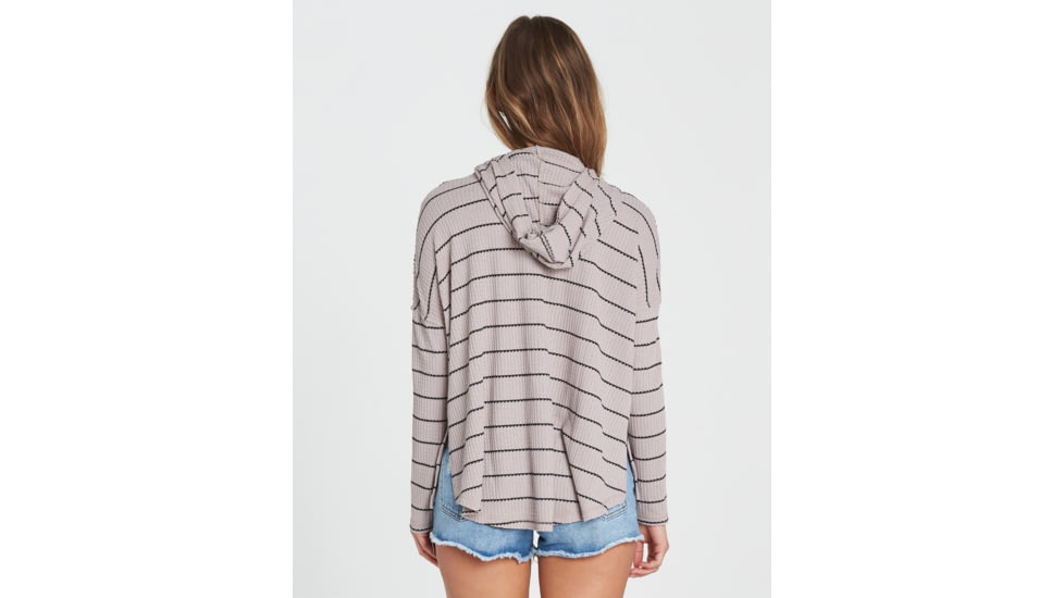 Billabong These Days Long Sleeve Pocket Tee - Womens, Stone, Medium, J922SBTH-STN-M