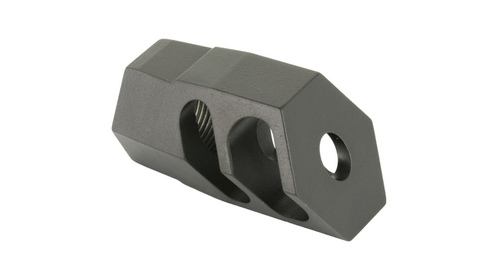 Billet Rifle Systems 30 Caliber 2 Chamber Muzzle Brake, Black, BILLBRS-MBL-2C-30CAL