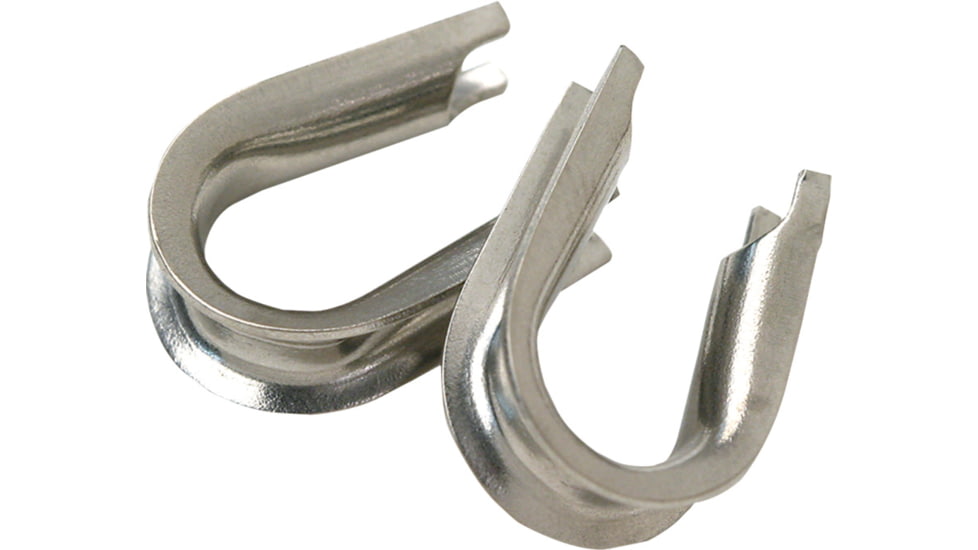 Billfisher Stainless Steel Thimbles Small, 10/Pack, SSTHS-10