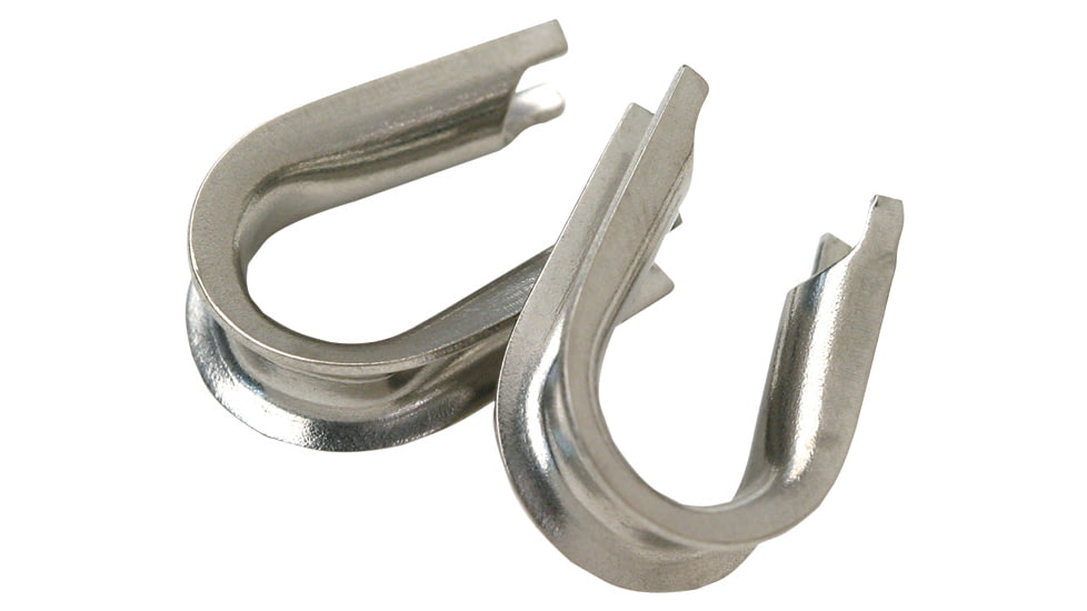 Billfisher Stainless Steel Thimbles Small, 50/Pack, SSTHS-50