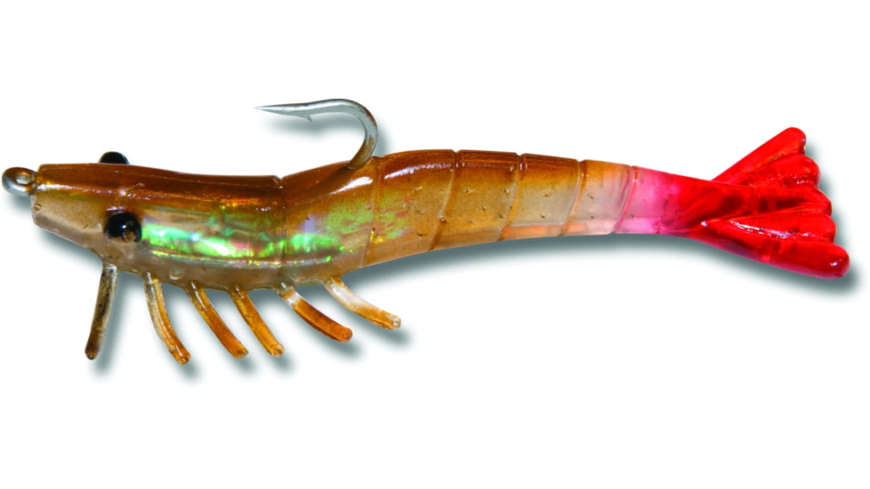 Billy Bay Halo Magnum Shrimp, 1/4 oz, New Penny, 3/Pack, 772-4-3-76