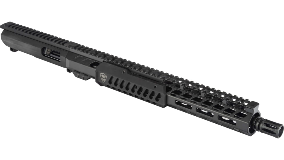 Bilson Arms 9mm FC PCC-UA Pump Style Forward Charging Upper Assembly with 4140 Nitride Coated Chrome Moly Steel Barrel, Anodized Black, 1, A9UFCAN1001-4140