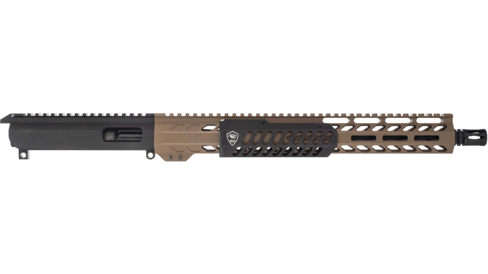 Bilson Arms 9mm FC PCC-UA Pump Style Forward Charging Upper Assembly with 4140 Nitride Coated Chrome Moly Steel Barrel, FDE/Black, 1, A9UFCFN1001-4140