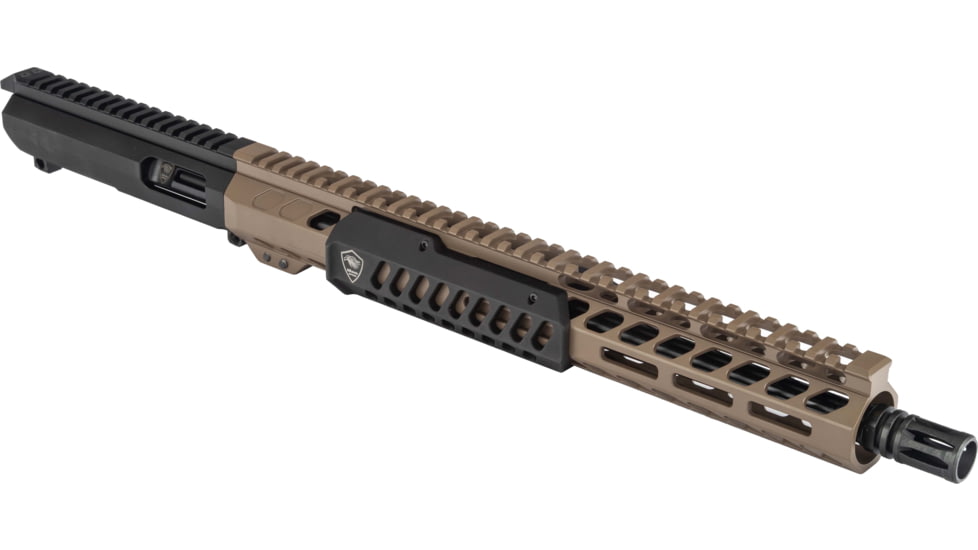 Bilson Arms 9mm FC PCC-UA Pump Style Forward Charging Upper Assembly with 4140 Nitride Coated Chrome Moly Steel Barrel, FDE/Black, 1, A9UFCFN1001-4140