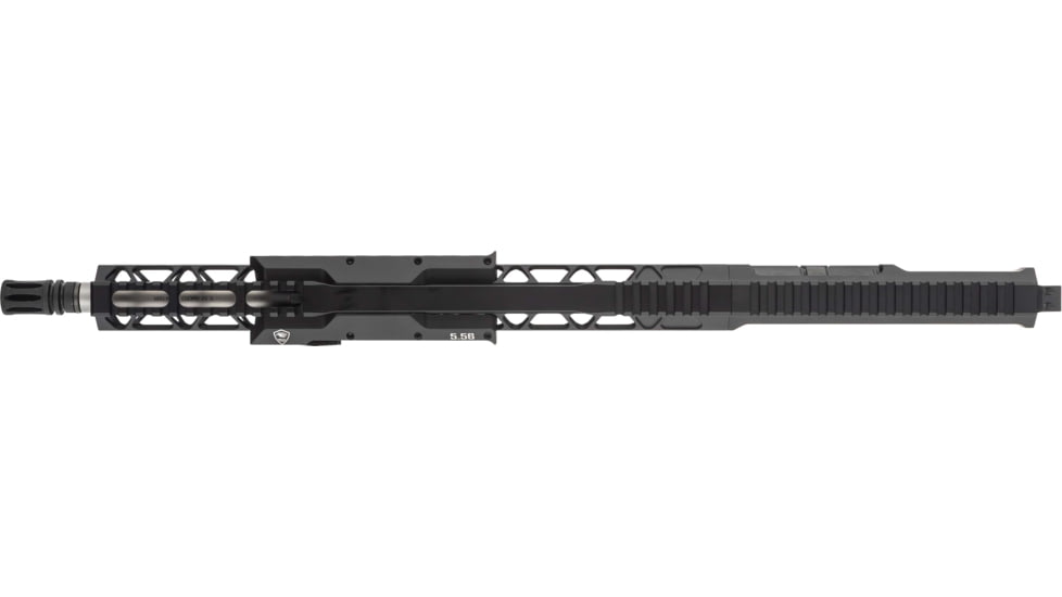 Bilson Arms BA-15FC Pump Style Forward Charging Upper Assembly, 5.56mm/.223 Remington, 24.5in, 16in, 1-7 Twist, 1/2-28, Free-Float, A2 Birdcage, 416R Stainless Steel, Anodized, Anodized Black, ARUFSAN1001