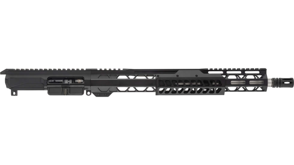 Bilson Arms BA-15FC Pump Style Forward Charging Upper Assembly, 5.56mm/.223 Remington, 24.5in, 16in, 1-7 Twist, 1/2-28, Free-Float, A2 Birdcage, 416R Stainless Steel, Anodized, Anodized Black, ARUFSAN1001
