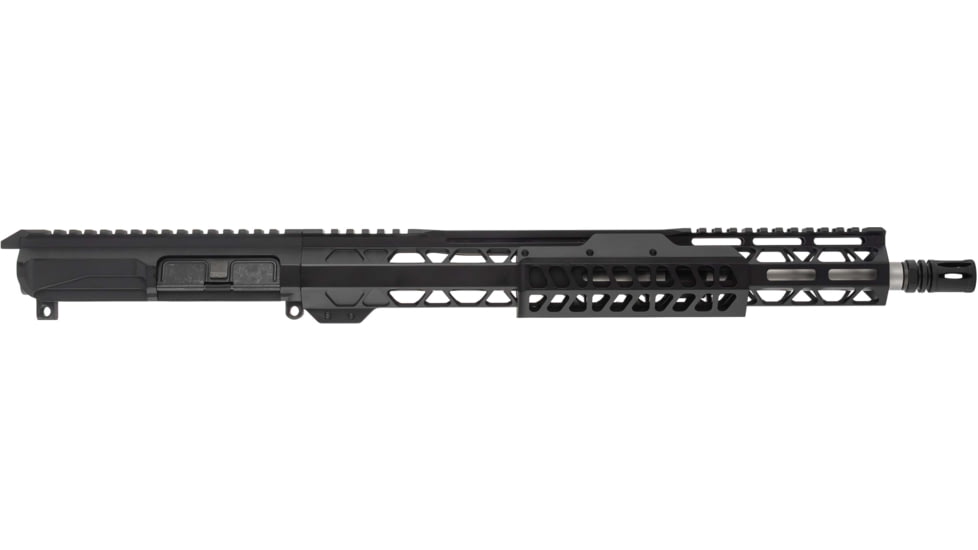 Bilson Arms BA-15FC Pump Style Forward Charging Upper Assembly, 5.56mm/.223 Remington, 24.5in, 16in, 1-7 Twist, 1/2-28, Free-Float, A2 Birdcage, 416R Stainless Steel, Anodized, Anodized Black, ARUFSAN1001